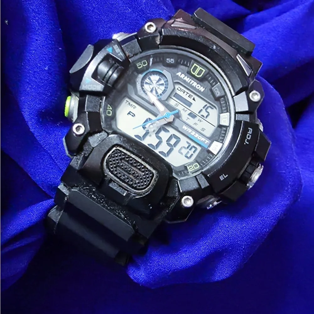 Armitron Ana-Digital Sports Mens Watch 55mm G shock style